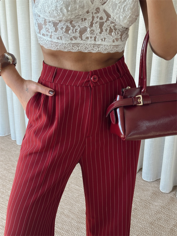 Elicia Line Pileli Palazzo - Bordo