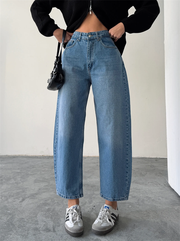 Baggy Jean  - Açık Mavi