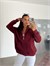 Fermuarlı Cepli Sweat - Bordo