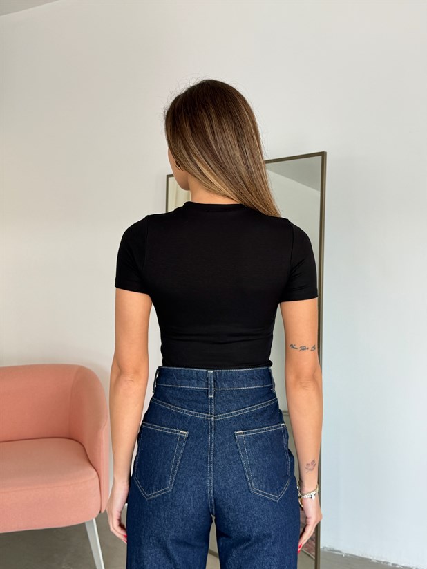 Orijinal Kısa Kol Basic - Siyah