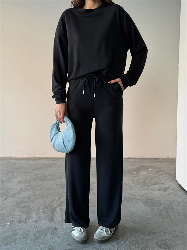Oys Sweat Pantolon Takım  - Antrasit