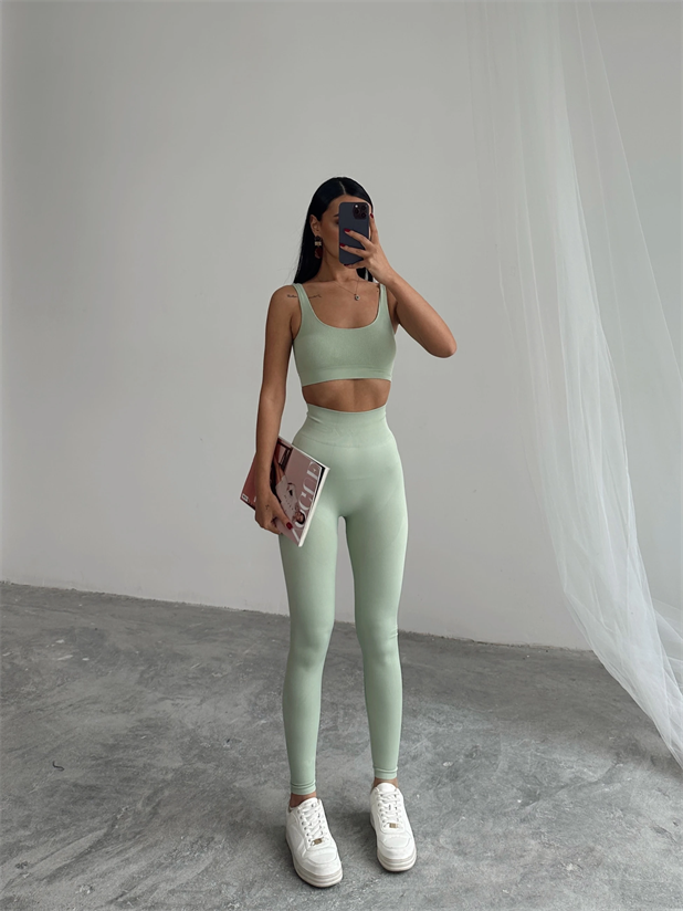 Esnek Tayt Mint - Mint