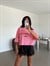 Laguna Beach Crop Basic - Pembe