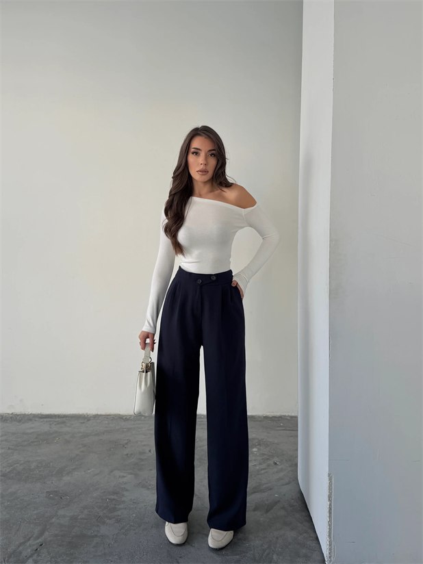 Kore Model Pantolon  - Lacivert