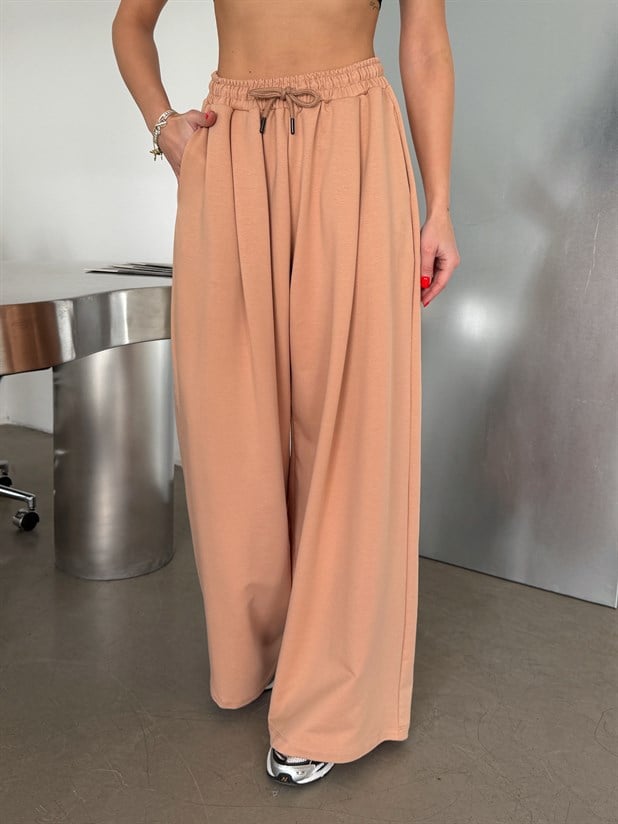 Baggy Salaş Eşofman - Vizon