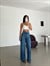 Wide Leg Palazzo Jean - Lacivert