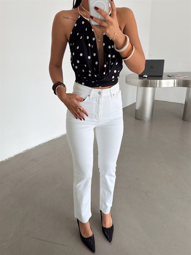 Boyfit Denim Jean - Ekru