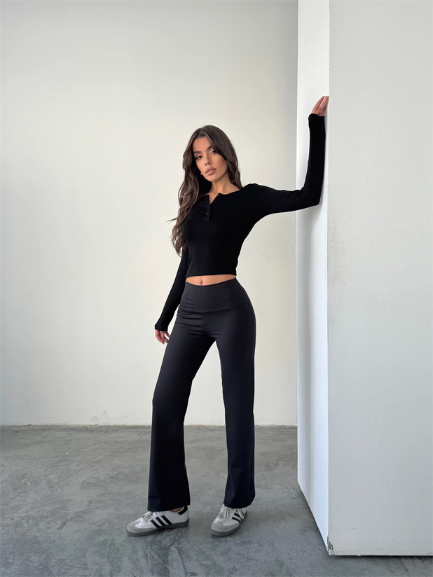 Orıgınal Tayt Pantolon  - Siyah