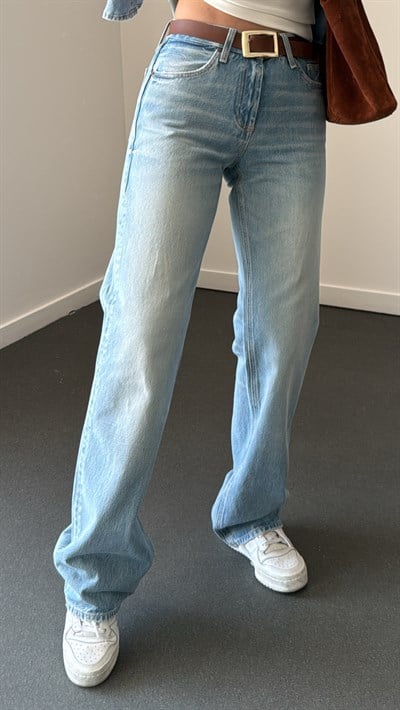Datça Açık Kot Yıkamalı Premium Jeans