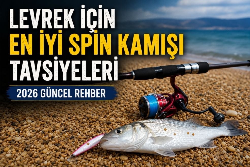 Levrek İçin En İyi Spin Kamışı Tavsiyeleri ve Kıyıdan Levrek Avı Rehberi 2026