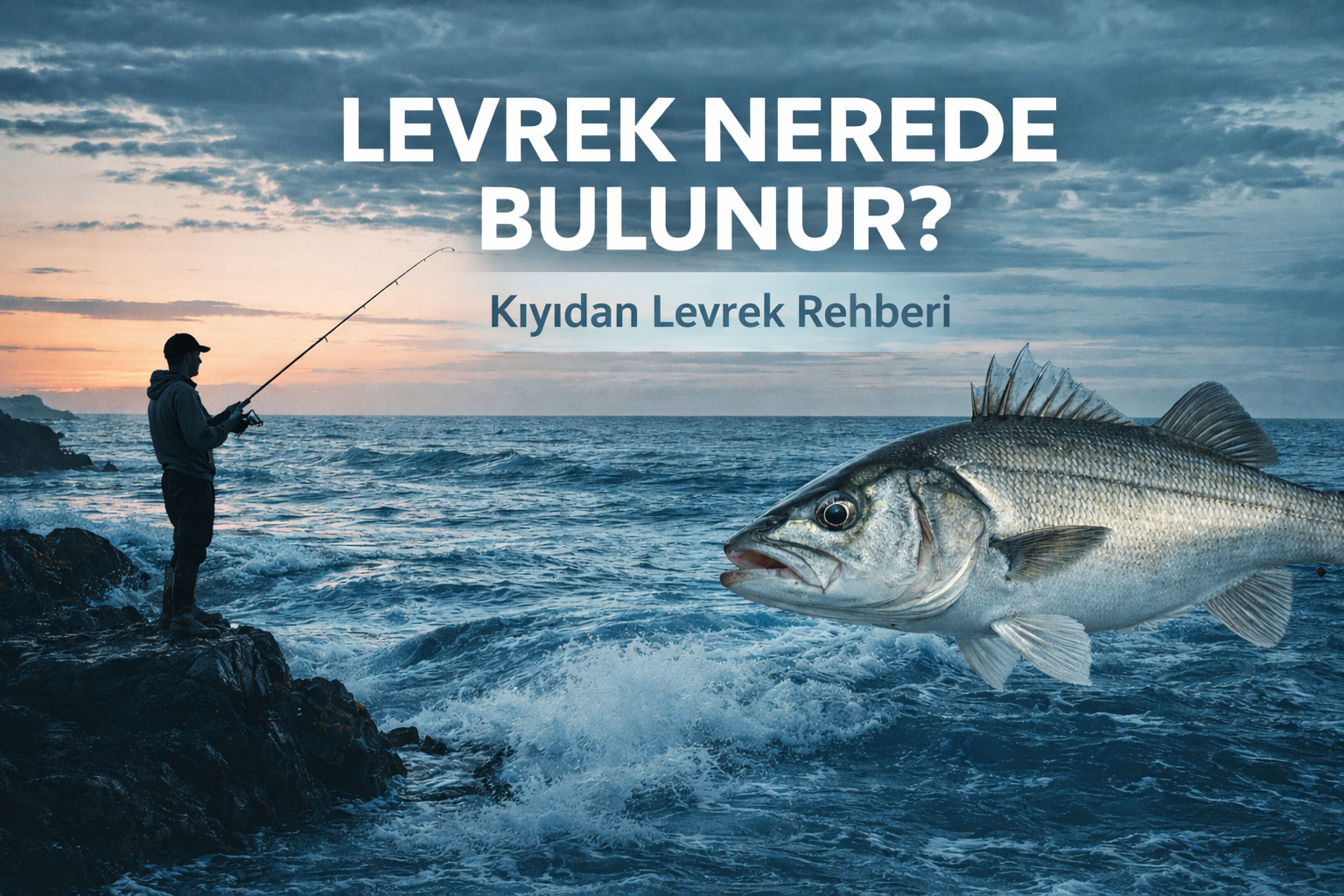 levrek nerede bulunur kıyıdan levrek avı