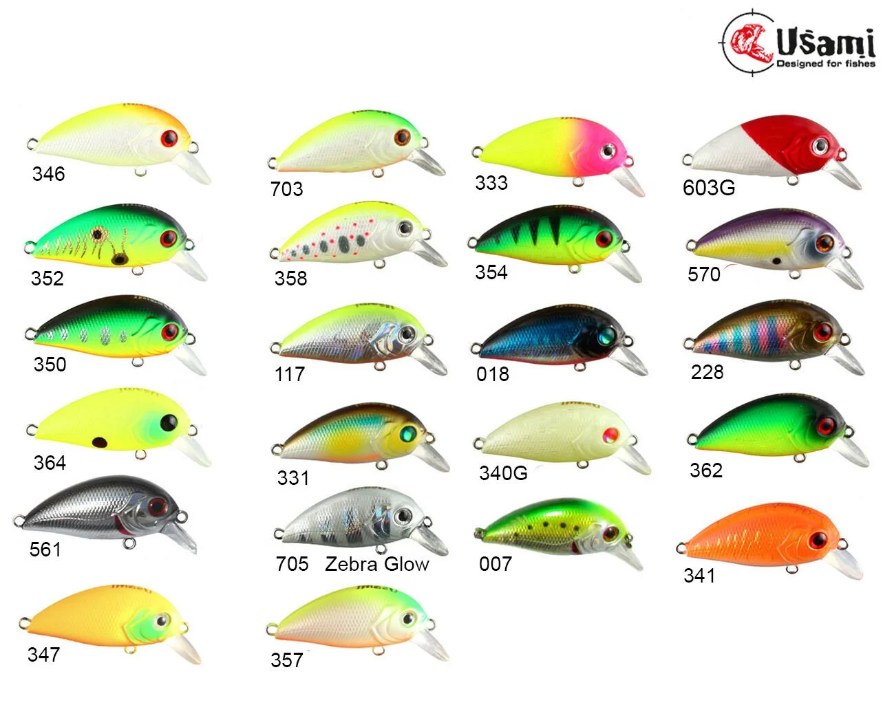 Leurre De Pêche USAMI 'The Small Tough 38F SR' - Neuf Dans Son Emballage