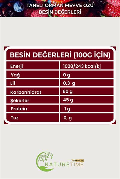 Taneli Orman Meyvesi Özü - 3lü  Fırsat Paketi 