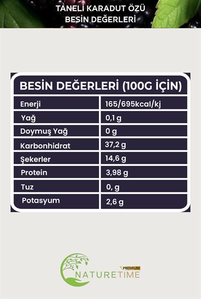 Taneli Karadut Özü - 3Lü Fırsat Paketi