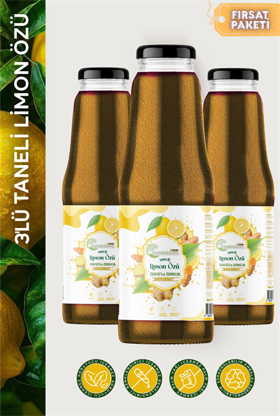 Taneli Limon Özü - 3lü Fırsat Paketi