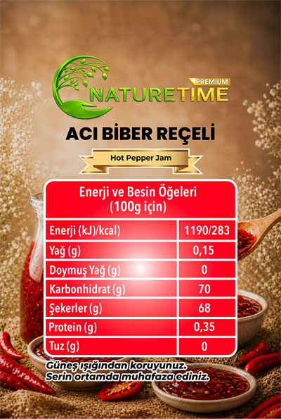 Acı Biber Reçeli 350 Gr