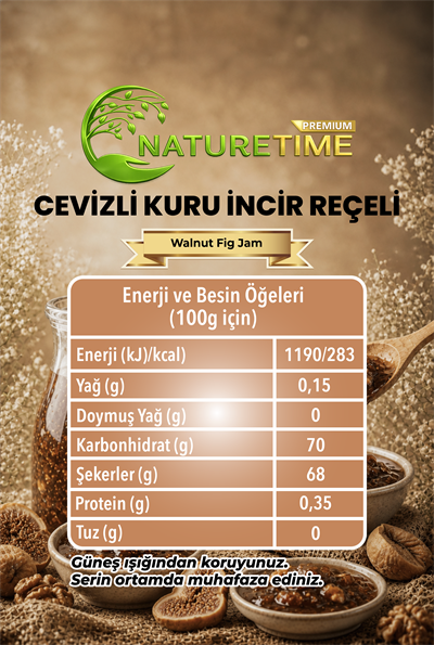Cevizli Kuru İncir Reçeli 350 Gr