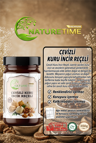 Cevizli Kuru İncir Reçeli 350 Gr