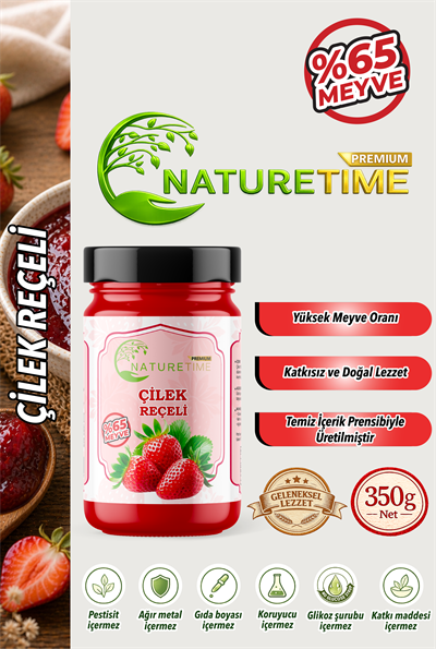 Çilek Reçeli 350 Gr