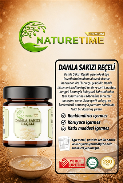 Damla Sakızı Reçeli 280 Gr