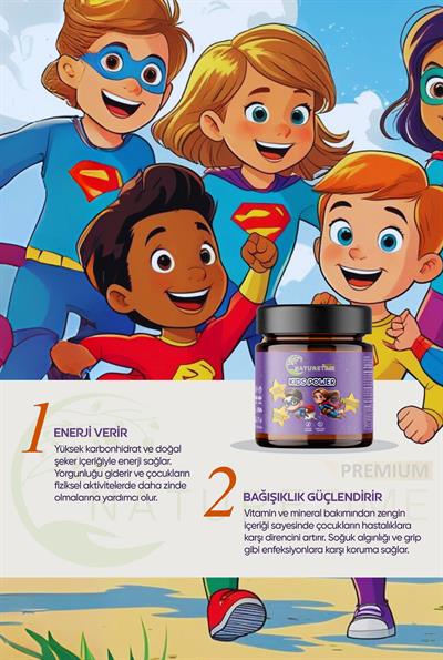 Kids Power Katkısız Doğal Çocuk Pekmezi 3lü Fırsat Paketi