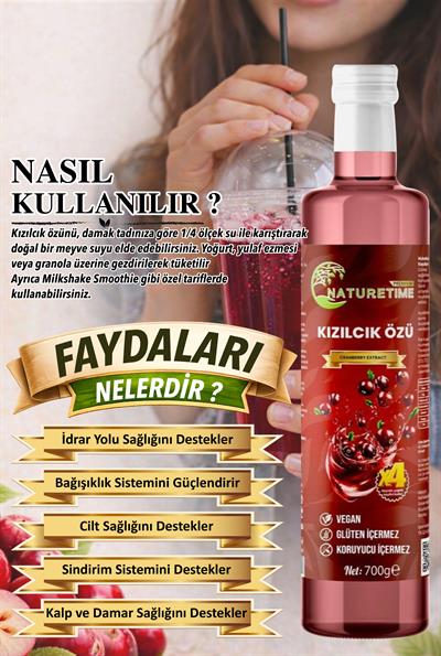 Kızılcık Özü 700 gr