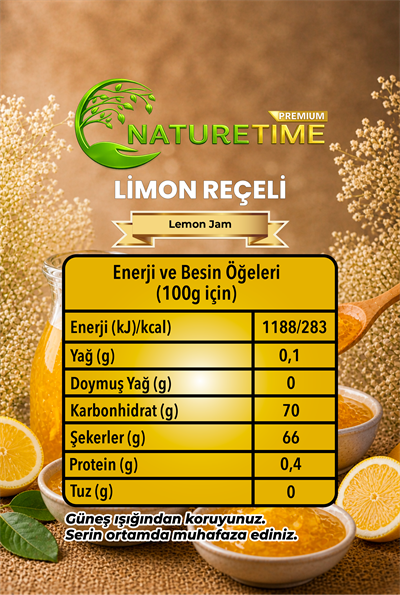 Limon Reçeli 350 Gr