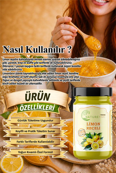 Limon Reçeli 350 Gr