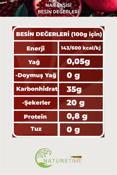 Nar Ekşisi %100 Nar 350 gr