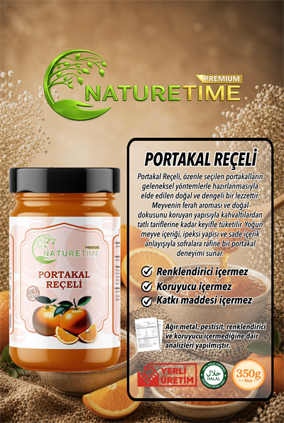 Portakal Reçeli 350 Gr