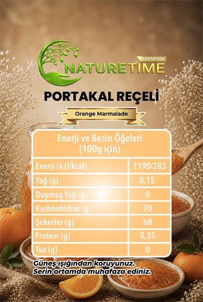 Portakal Reçeli 350 Gr