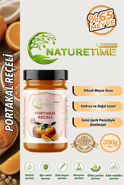 Portakal Reçeli 350 Gr
