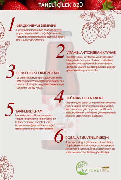 Taneli Çilek Özü 1350 gr