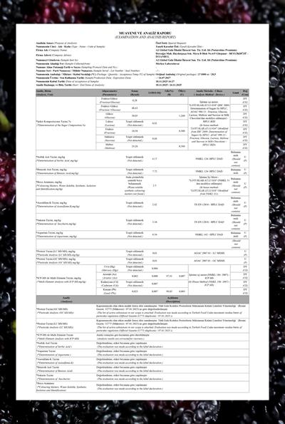 Taneli Karadut Özü 1350 gr