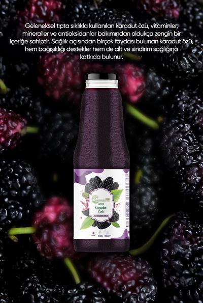 Taneli Karadut Özü 1350 gr