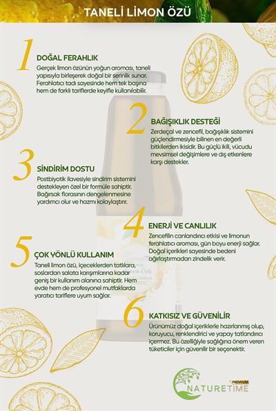 Taneli Limon Özü 1350 gr
