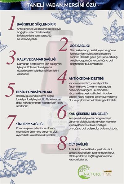 Taneli Yaban Mersini Özü 1350 gr