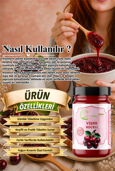 Vişne Reçeli 350 Gr