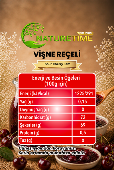 Vişne Reçeli 350 Gr