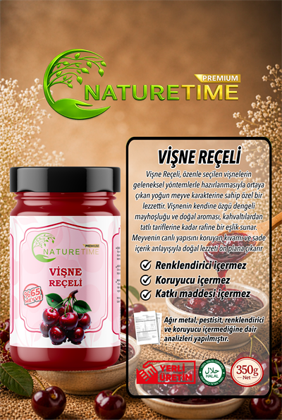 Vişne Reçeli 350 Gr