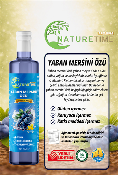 Yaban Mersini Özü 350 gr