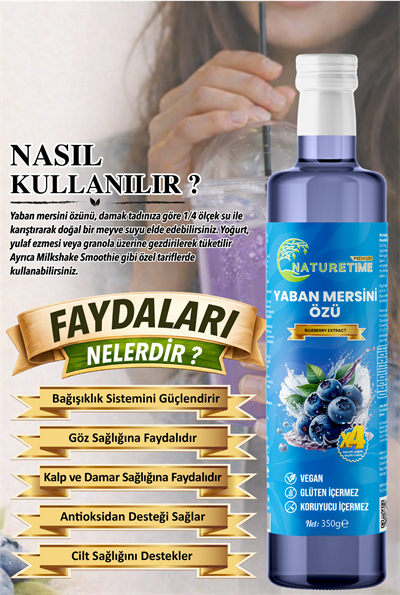 Yaban Mersini Özü 350 gr