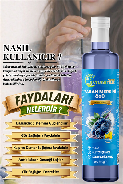 Yaban Mersini Özü 350 gr