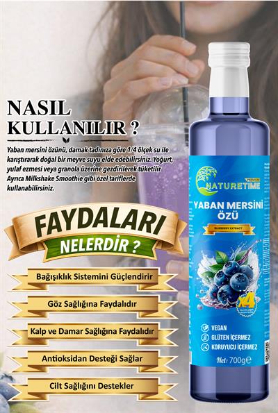 Yaban Mersini Özü 700 gr