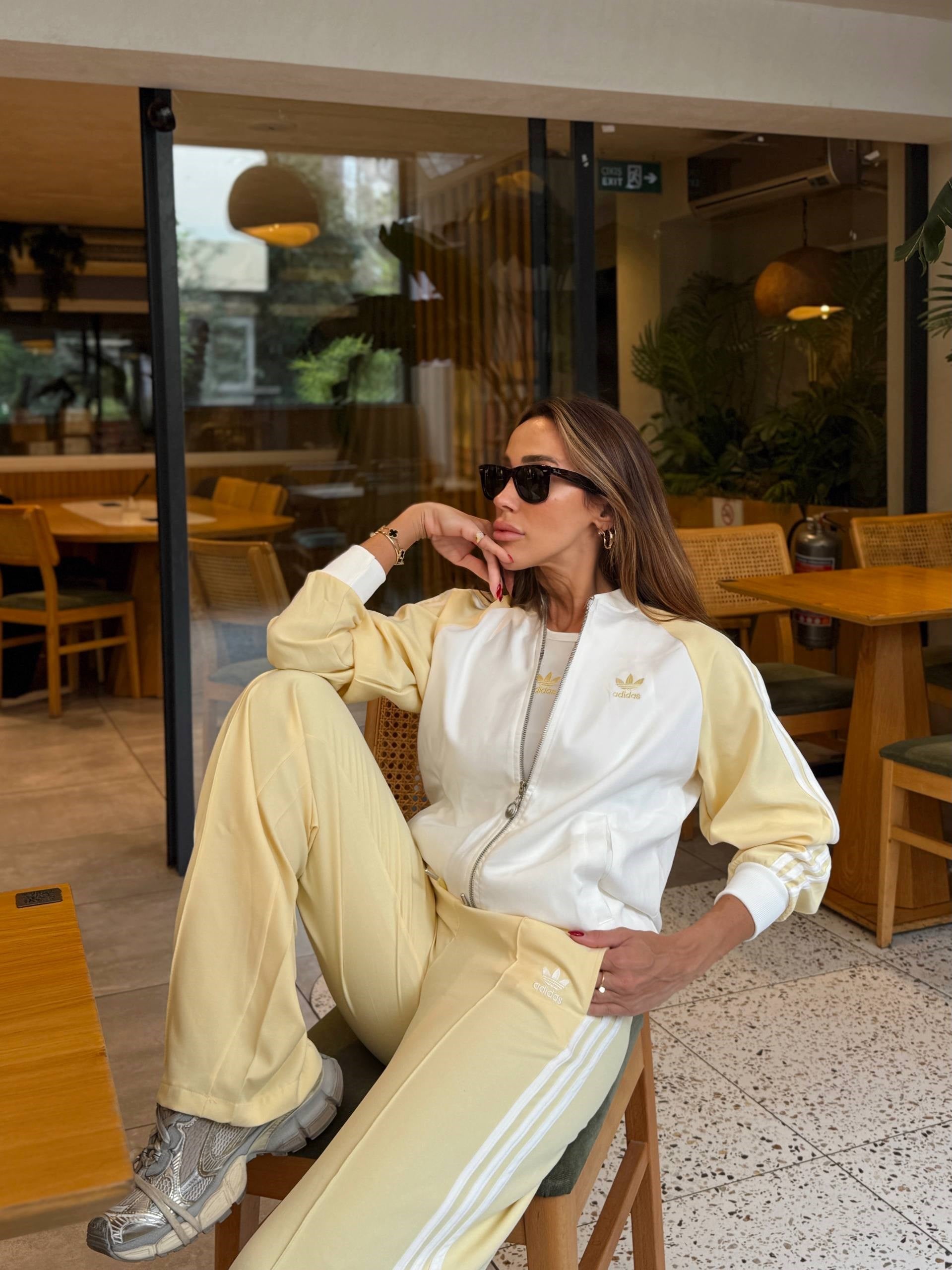 ADS Tracksuit Üçlü Takım 9015 - Sarı