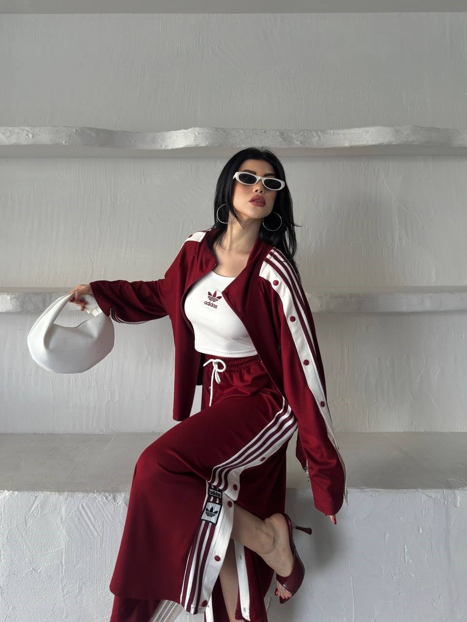 ADS Üçlü Takım 9016 - Bordo