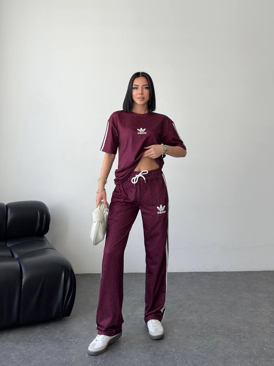 ADS Leopar İkili Takım 8291 - Bordo