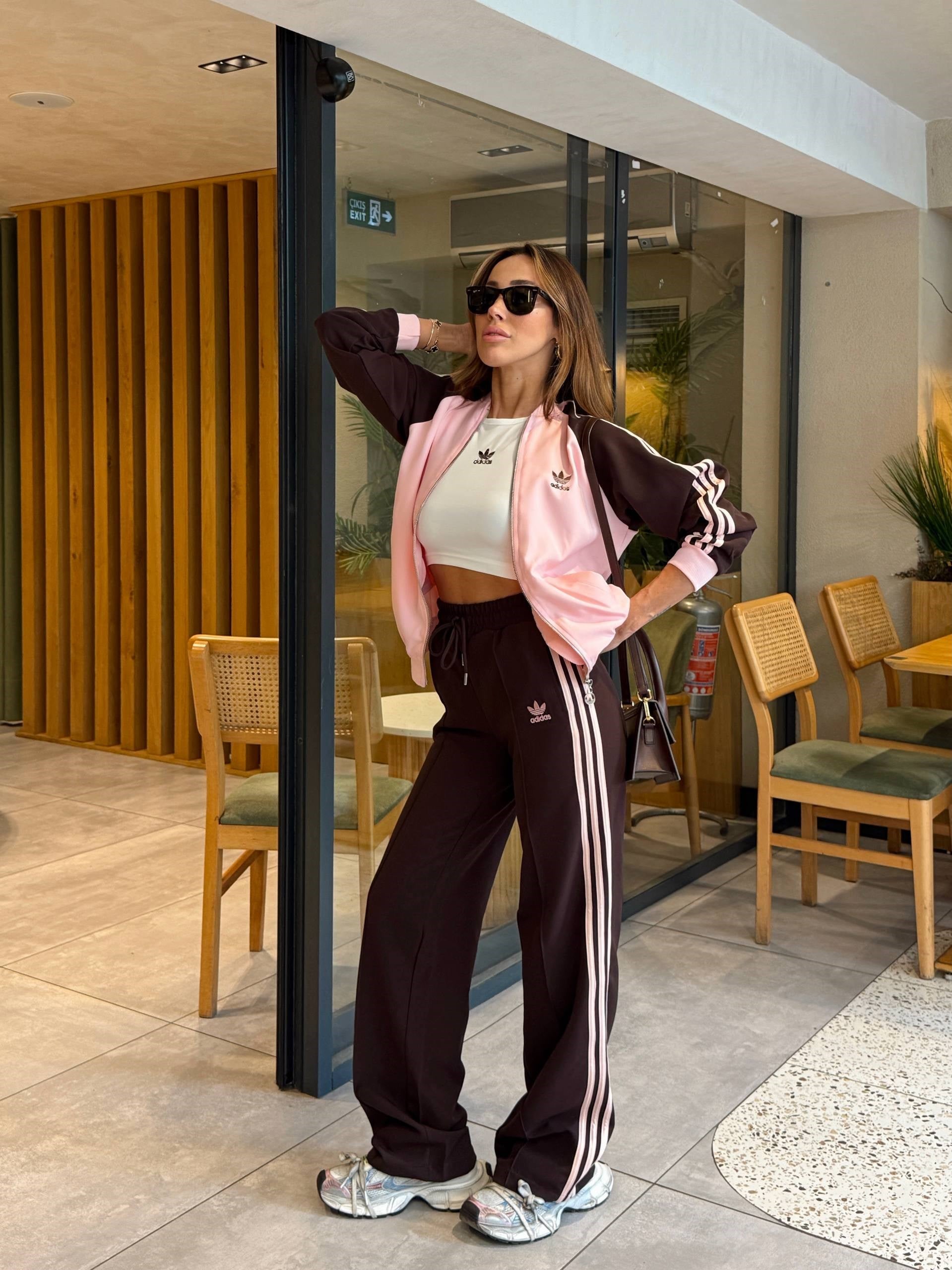 ADS Tracksuit Üçlü Takım 9015 - Kahve