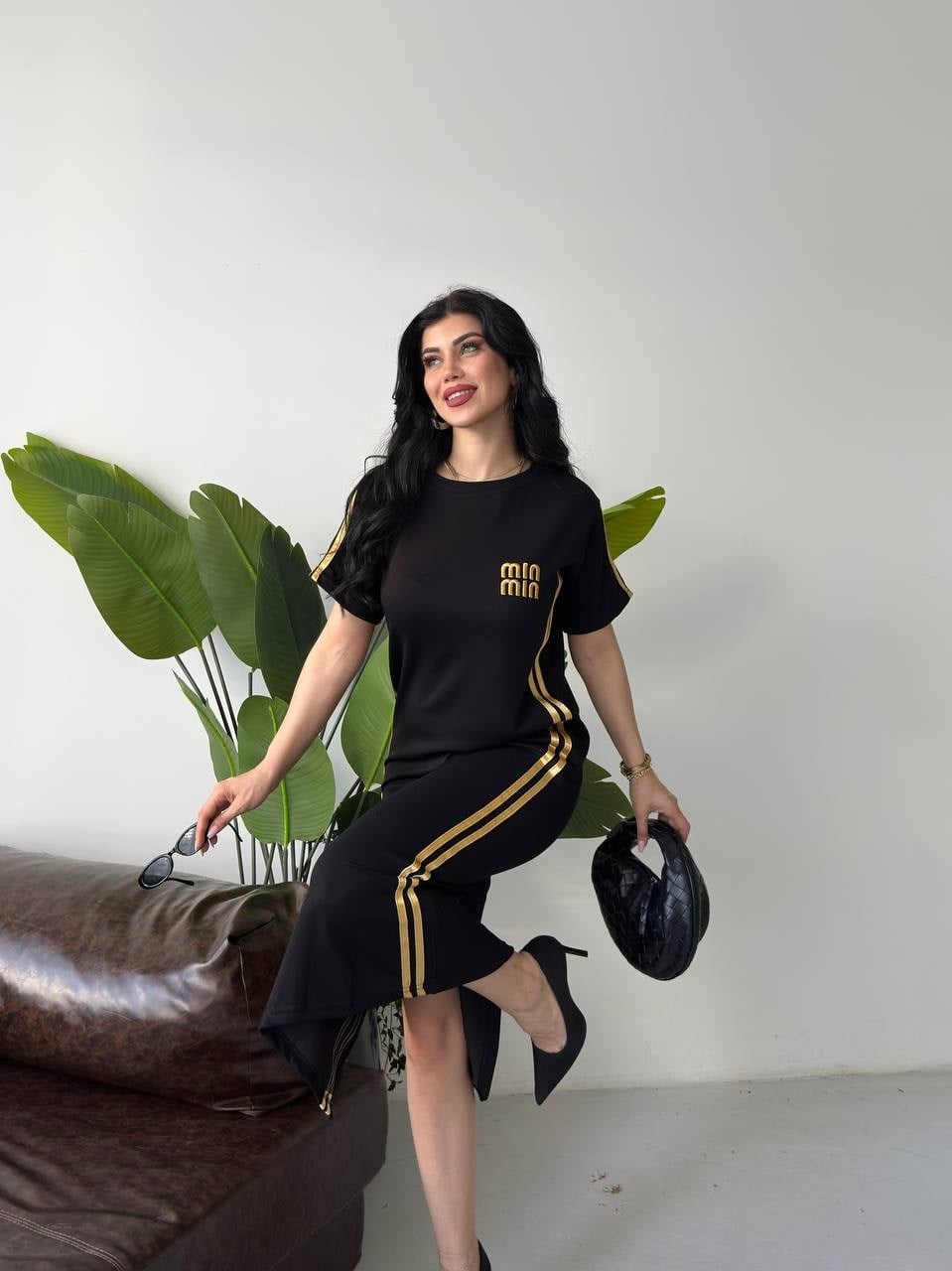 MM Oysho Elbise 9037 - Siyah
