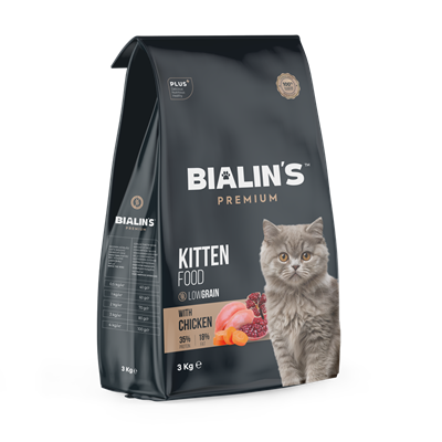 Bialins Premium Yavru Kedi Tavuklu 3kg